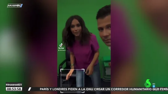 Marc Redondo y Patricia Benítez se someten a un fallido reto viral en Aruser@s Marc Redondo y Patricia Benítez se someten a un fallido reto viral en Aruser@s