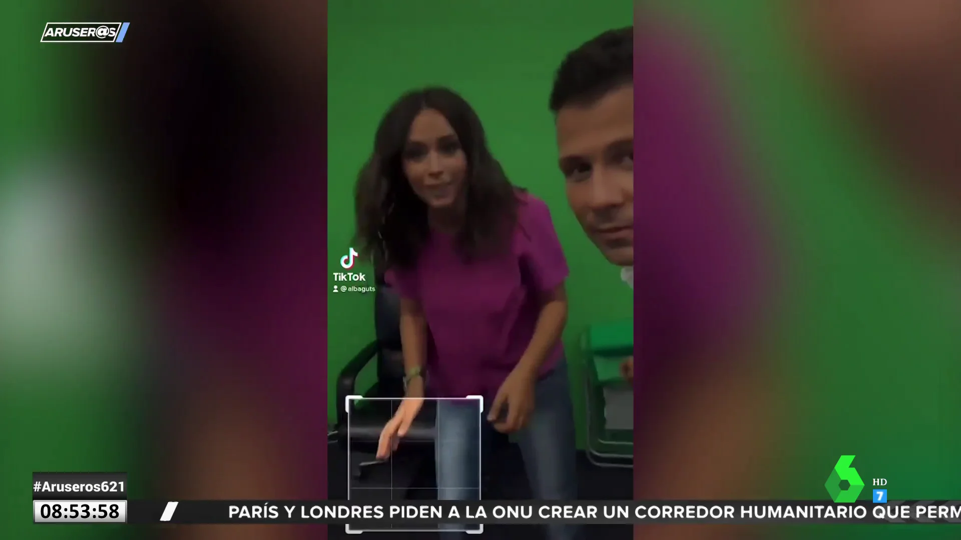 Marc Redondo y Patricia Benítez se someten a un fallido reto viral en Aruser@s