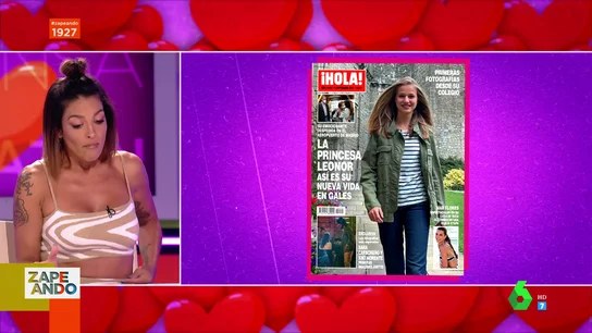 El comentario de Lorena Castell sobre la princesa Leonor que deja loco a Dani Mateo: "¡Pero cómo dices eso!" El comentario de Lorena Castell sobre la princesa Leonor que deja loco a Dani Mateo: "¡Pero cómo dices eso!"