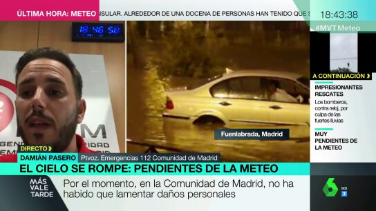 DANA: cu&aacute;ndo hay que llamar al 112 (y cu&aacute;ndo no) ante una tormenta o inundaci&oacute;n
