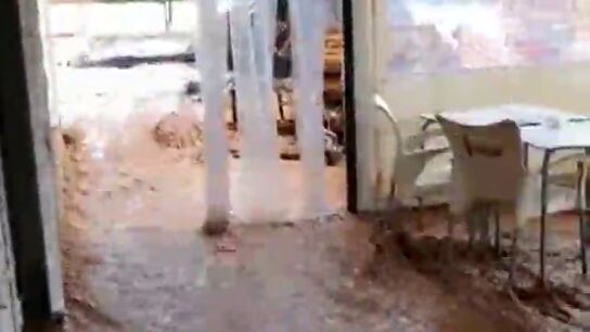 Inundaciones en Alcanar (Tarragona)
