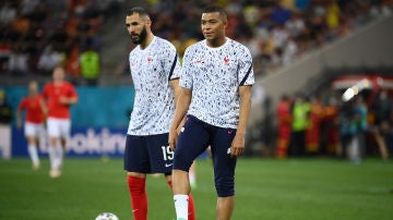 Benzema y Mbappé