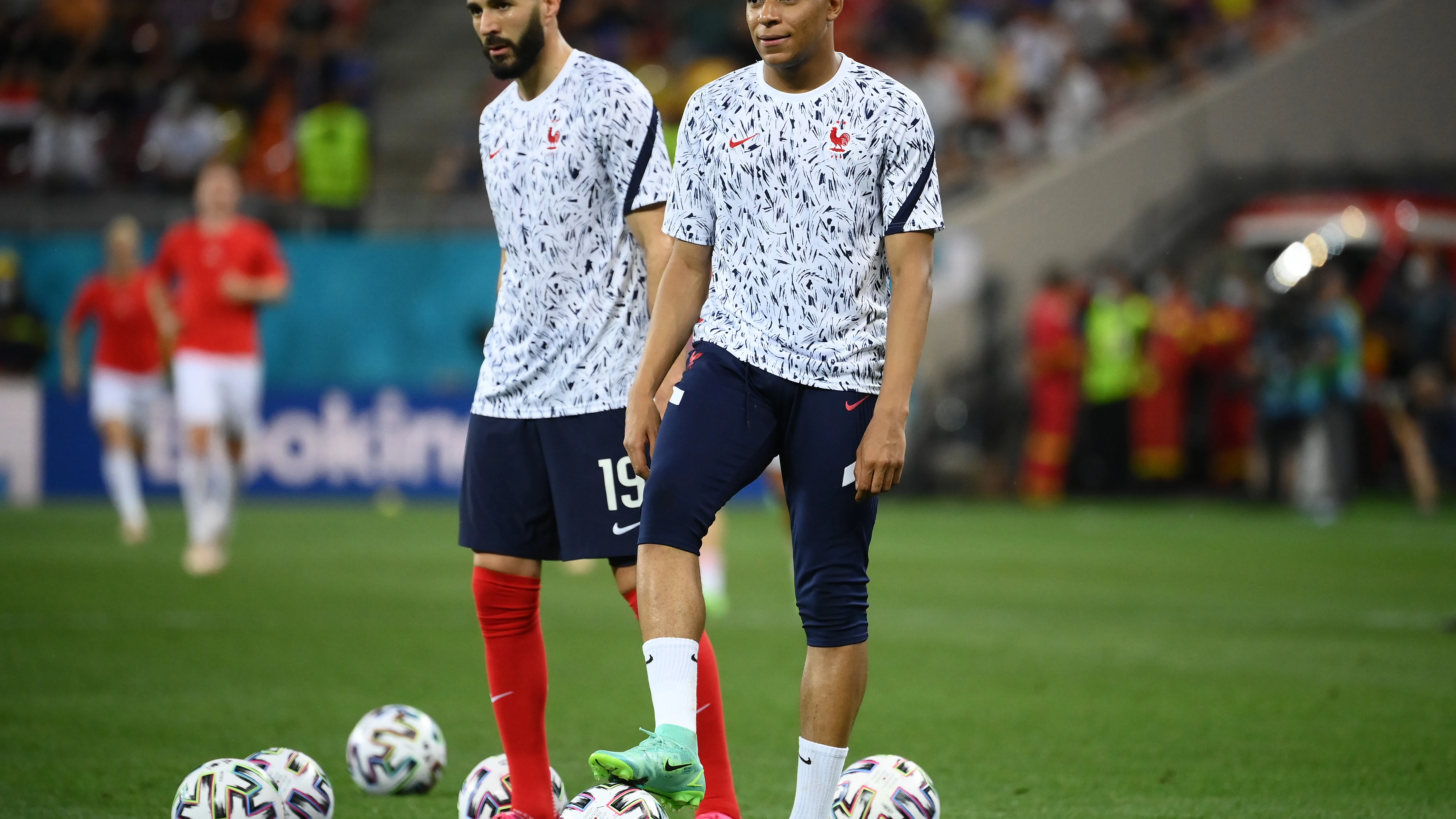 Benzema y Mbappé