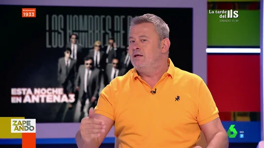 Miki Nadal desvela a Pepón Nieto en directo que iba a protagonizar Los hombres de Paco Miki Nadal desvela a Pepón Nieto en directo que iba a protagonizar Los hombres de Paco