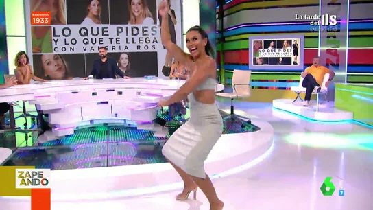Cristina Pedroche y Lorena Castell lo dan todo bailando en el reto musical de Valeria Ros Cristina Pedroche y Lorena Castell lo dan todo bailando en el reto musical de Valeria Ros