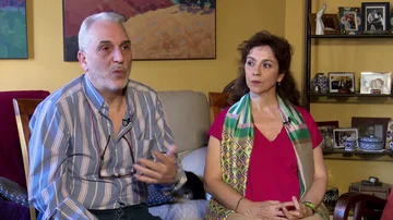 Olga y Carlos, padres de una hija fallecida por suicidio