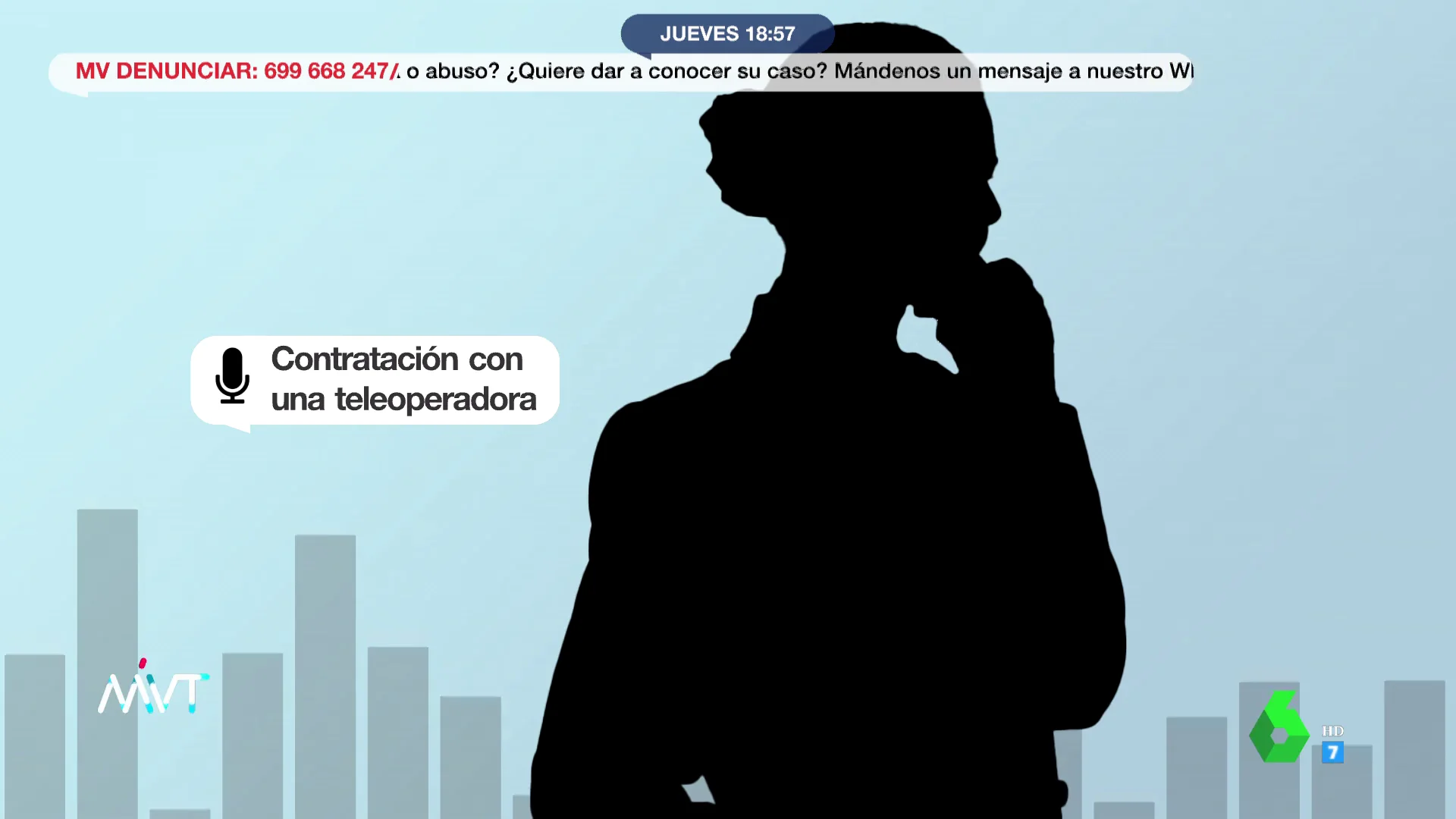 La vertiginosa velocidad a la que una teleoperadora leyó el contrato a un cliente estafado La vertiginosa velocidad a la que una teleoperadora leyó el contrato a un cliente estafado