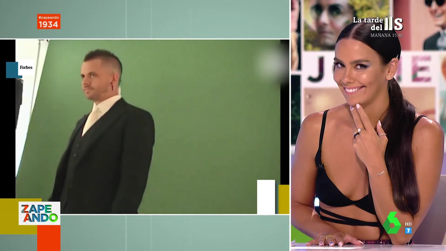 Dabiz Muñoz protagoniza la revista Forbes y esta es la efusiva reacción de Cristina Pedroche Dabiz Muñoz protagoniza la revista Forbes y esta es la efusiva reacción de Cristina Pedroche