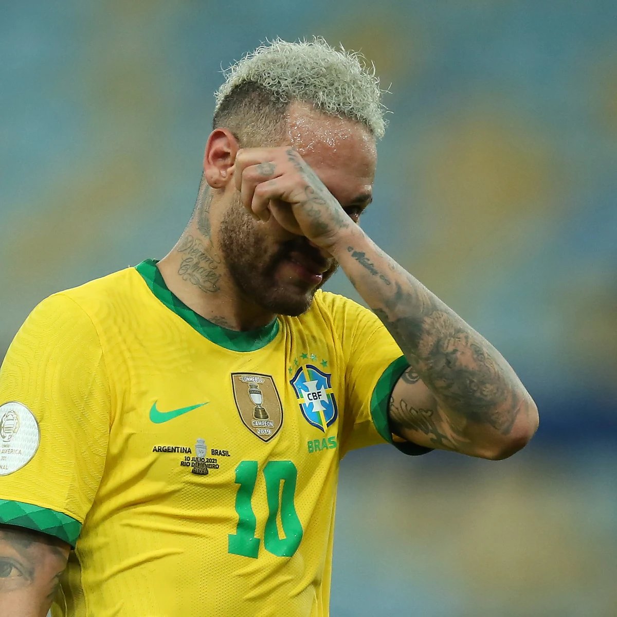 Neymar confesó que nunca quiso la camiseta 10 de Brasil y que le