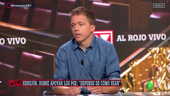 El alegato de Errej&oacute;n por la salud mental en dos minutos: "Hacen falta m&aacute;s psic&oacute;logos, pero el mejor ansiol&iacute;tico es saber que llegas a fin de mes"