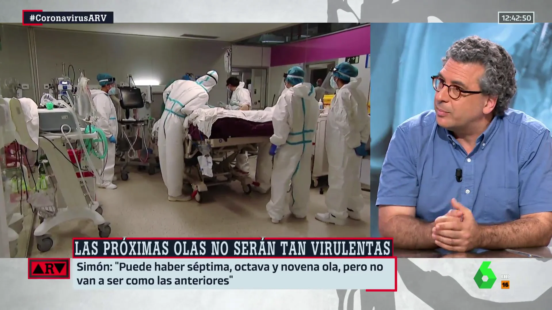 Un epidemiólogo advierte de que el coronavirus será endémico: "Será como la gripe y los más vulnerables se vacunarán periódicamente"