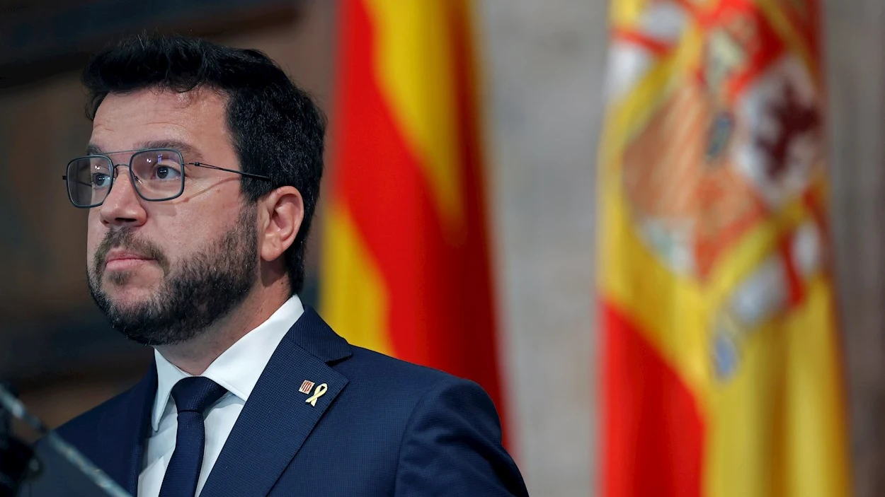 El presidente de la Generalitat, Pere Aragonès, en una foto de archivo