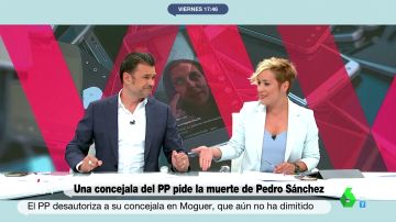 La respuesta de Cristina Pardo a la concejala del que deseó a Pedro Sánchez la muerte