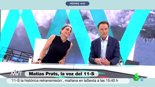 El emotivo elogio de Mónica Carrillo a Matías Prats: "Estamos ante el mejor narrador de noticias de nuestro país" El emotivo elogio de Mónica Carrillo a Matías Prats: "Estamos ante el mejor narrador de noticias de nuestro país"