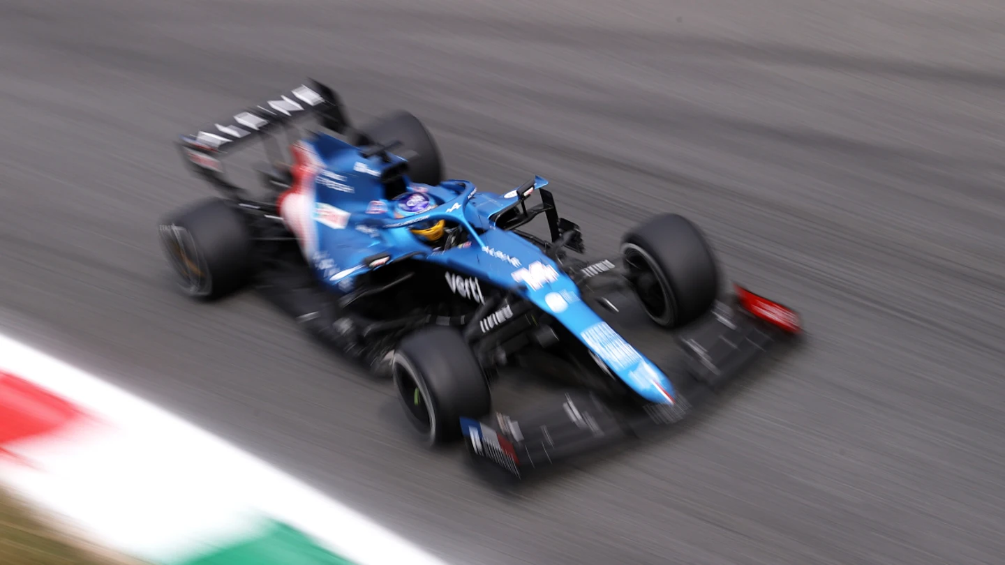 Fernando Alonso, en Italia Fernando Alonso, en Italia
