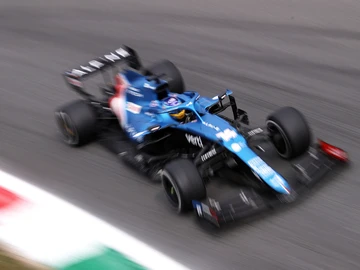 Fernando Alonso, en Italia Fernando Alonso, en Italia