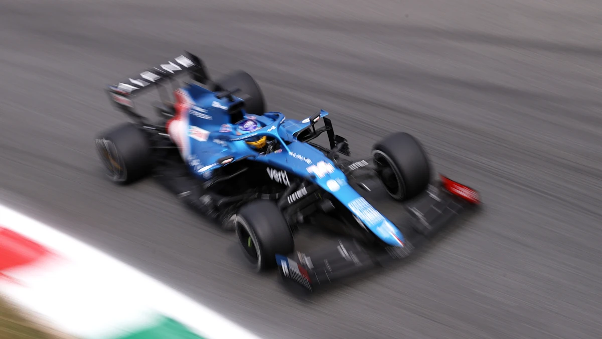 Fernando Alonso, en Italia