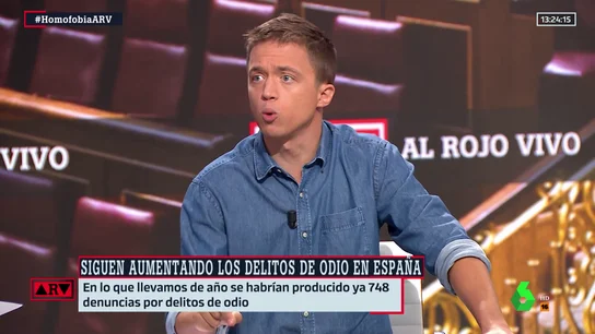 Íñigo Errejón, en Al Rojo Vivo Íñigo Errejón, en Al Rojo Vivo
