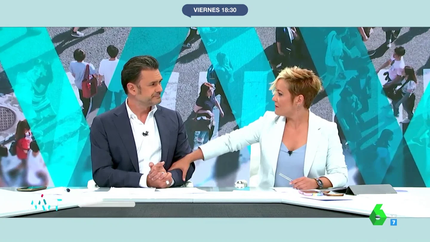 "Nunca es tarde para mejorar vida sexual": el comentario de Cristina Pardo a Iñaki López "Nunca es tarde para mejorar vida sexual": el comentario de Cristina Pardo a Iñaki López