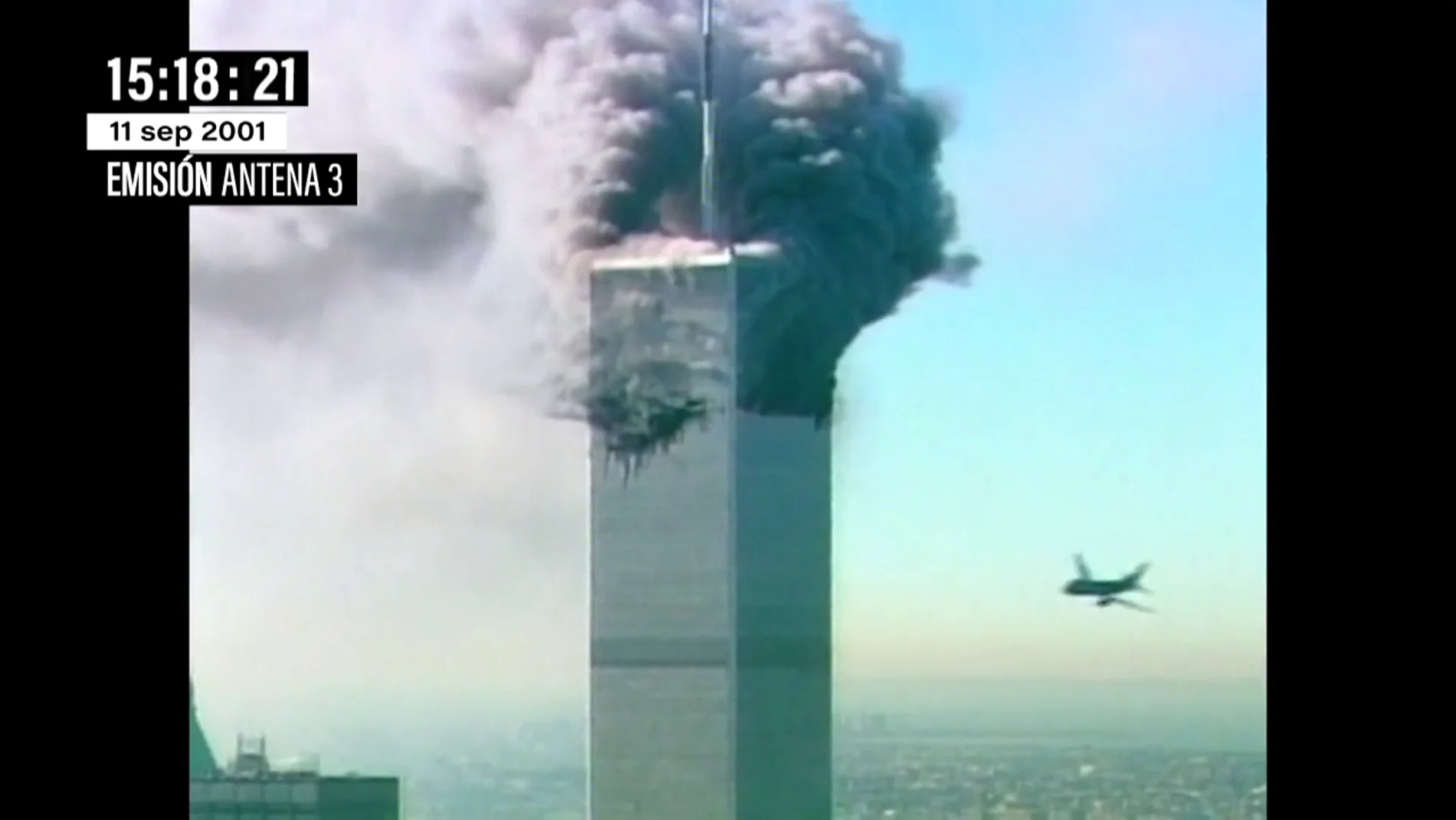 Así vivió Matías Prats en directo las imágenes del choque del avión contra la segunda Torre Gemela el 11S: "¡Allá va, dios santo!"