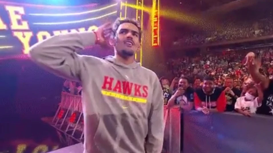 Trae Young, en la WWE