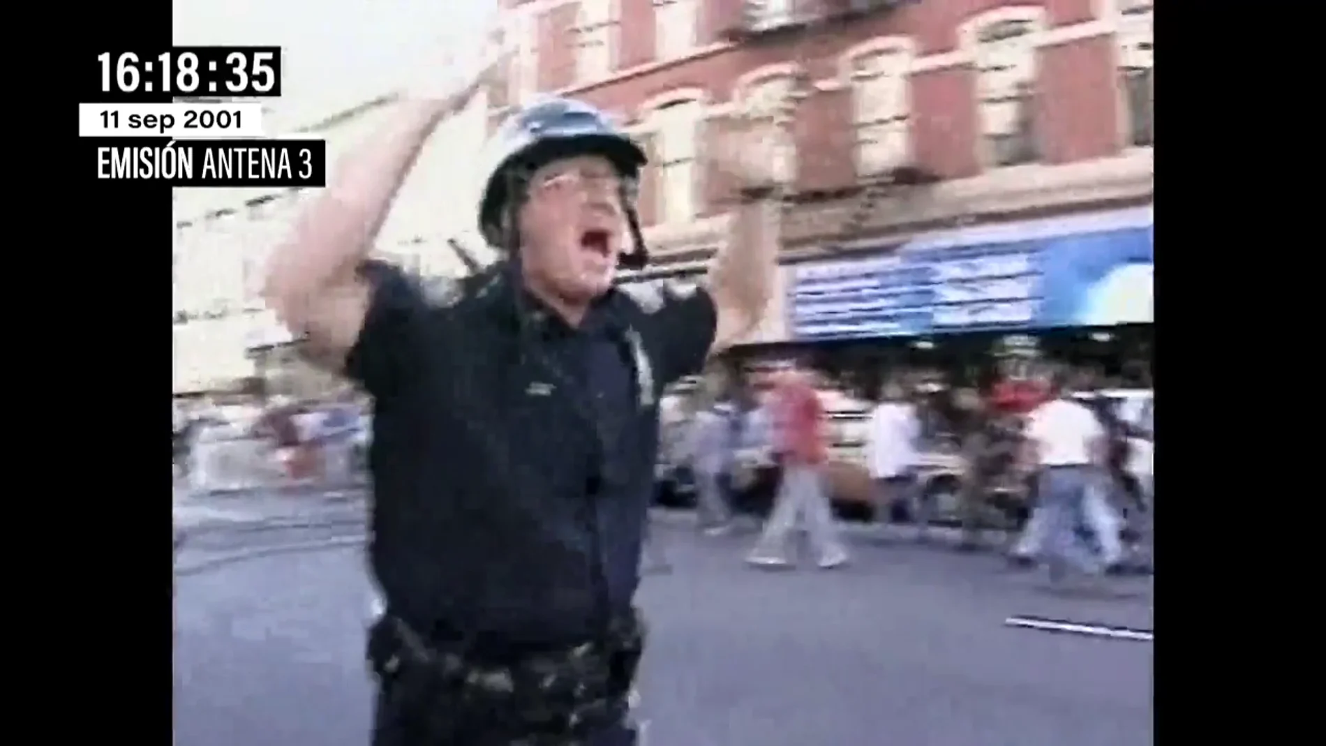 El vídeo de los ciudadanos corriendo bajo el humo tras los choques contra las Torres Gemelas el 11S