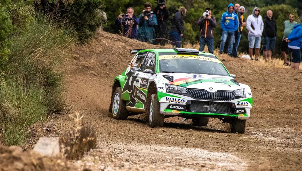 Marquito Bulacia es líder en WRC2 