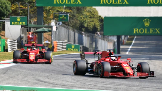 Carlos Sainz y Charles Leclerc Carlos Sainz y Charles Leclerc