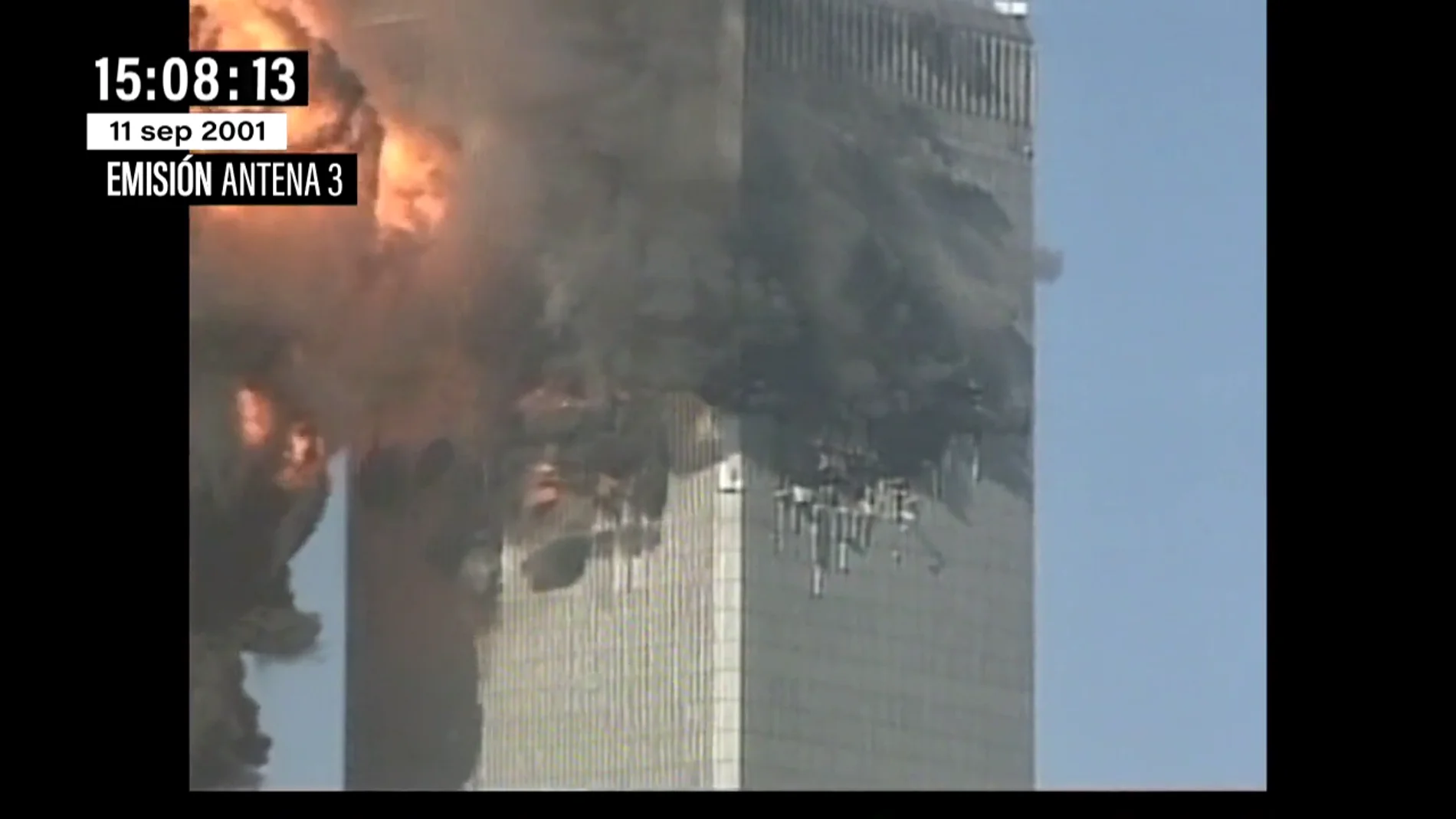 Cuando Matías Prats mostró las imágenes de las Torres Gemelas el 11S: "Están ardiendo como chimeneas gigantes"