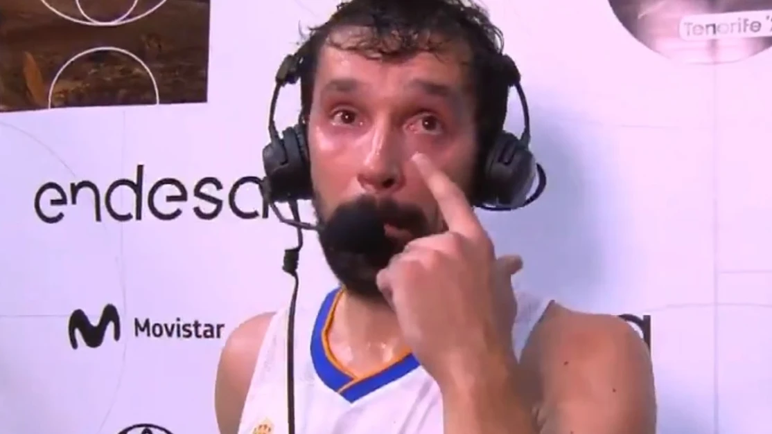 Las lágrimas de Sergio Llull