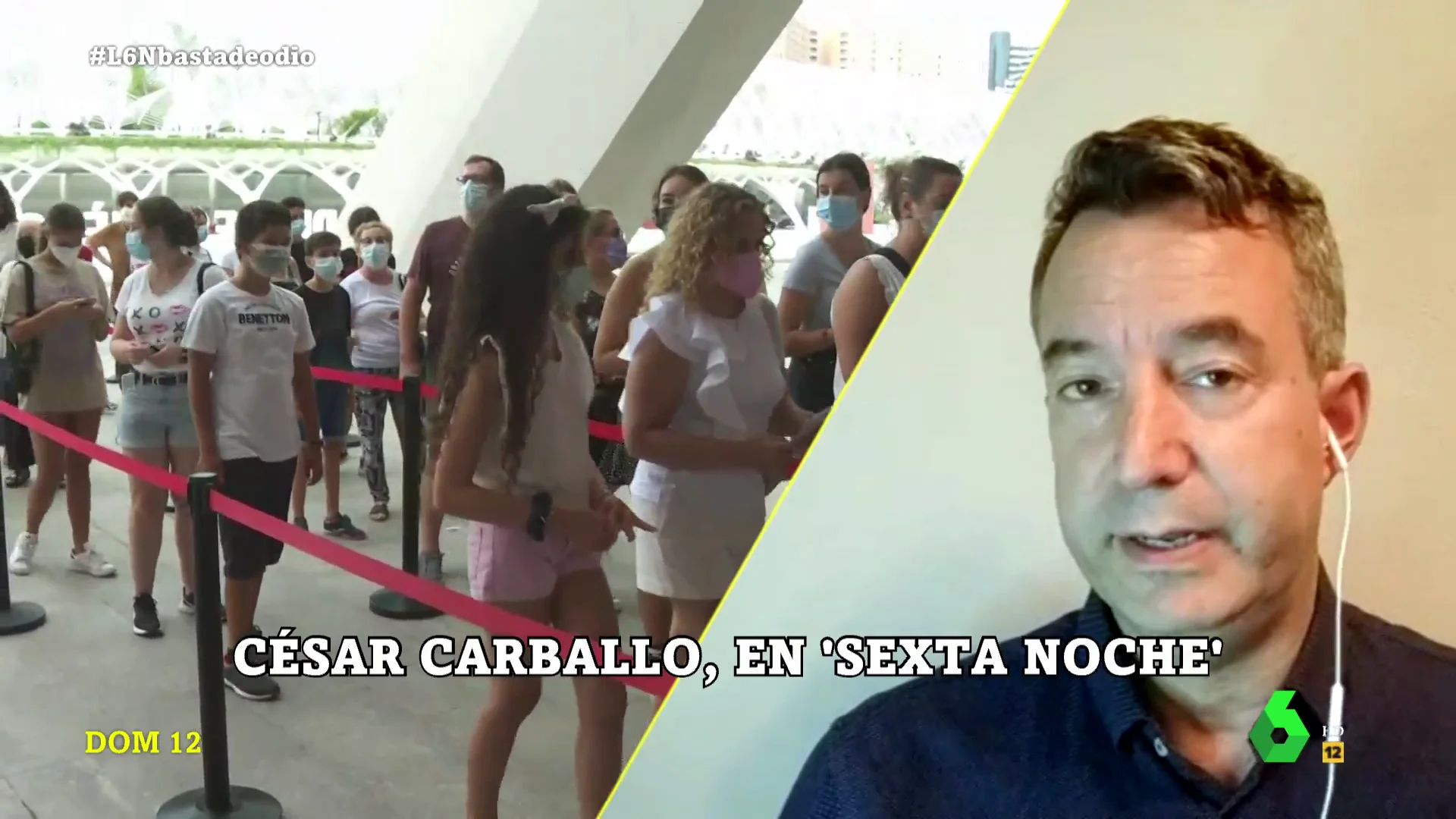 César Carballo en laSexta Noche