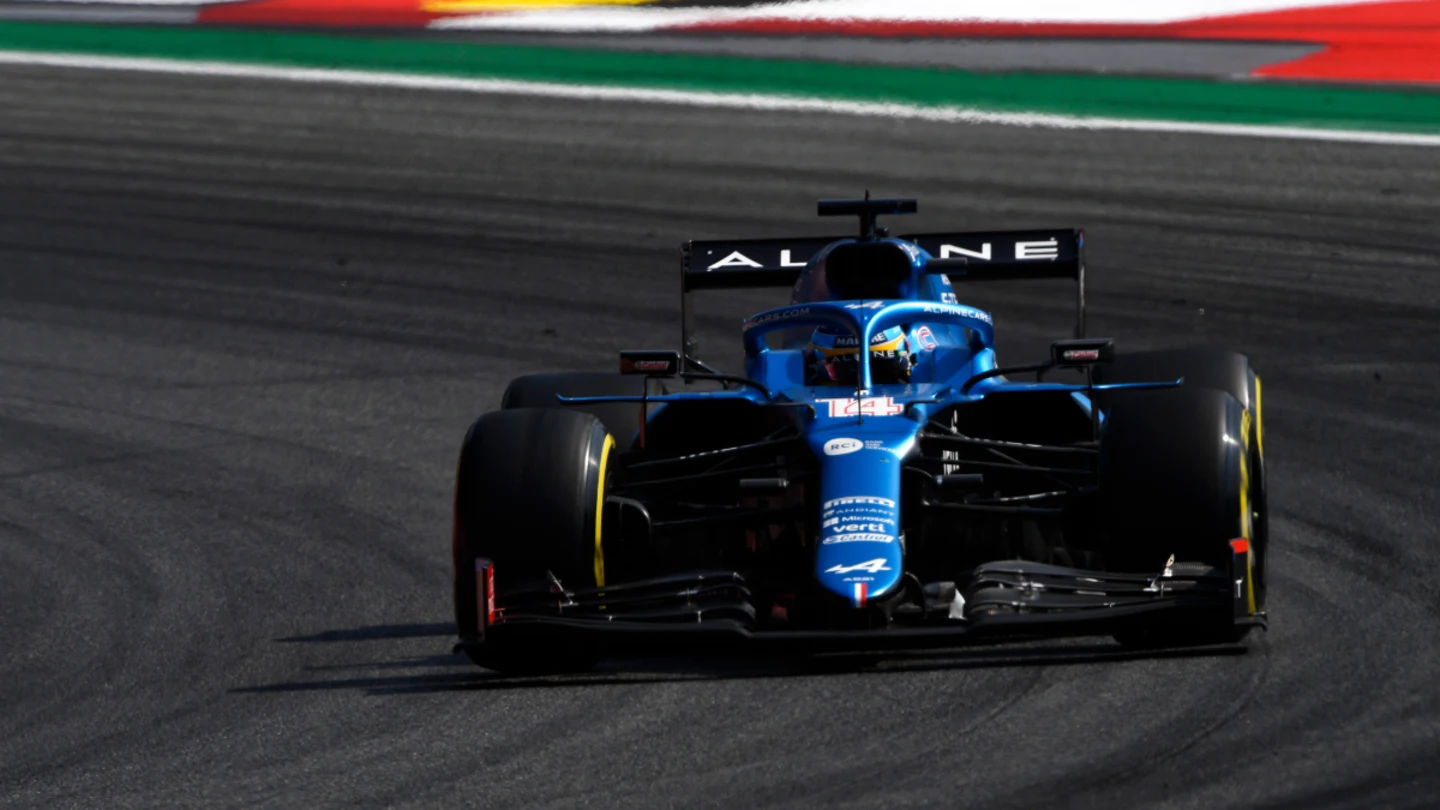 Fernando Alonso, en Monza Fernando Alonso, en Monza