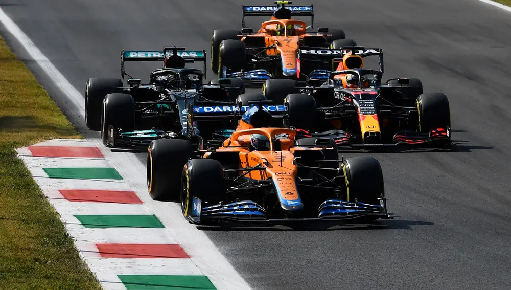 Los McLaren fueron rival este fin de semana 