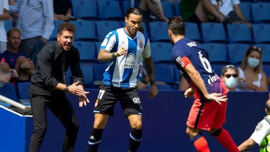 Simeone, ante el Espanyol