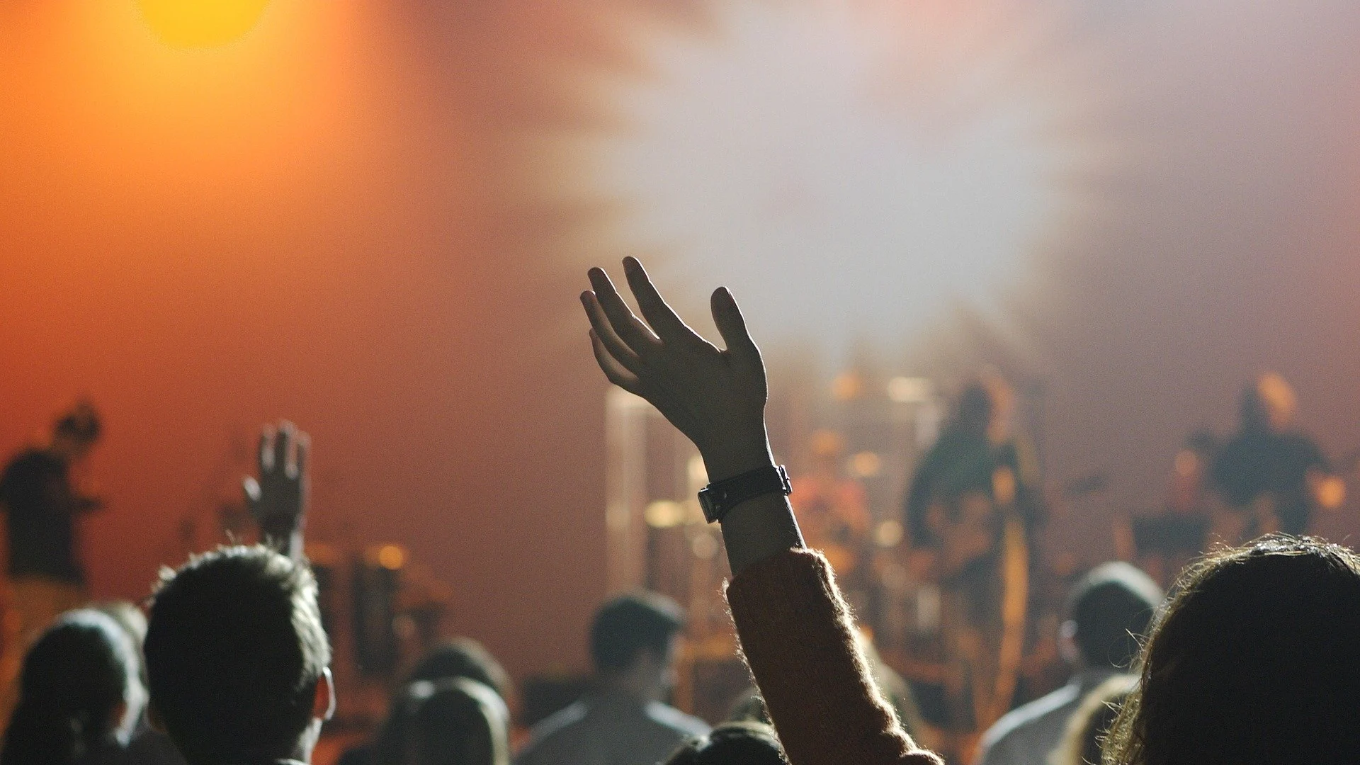 Imagen de archivo de público en un concierto.