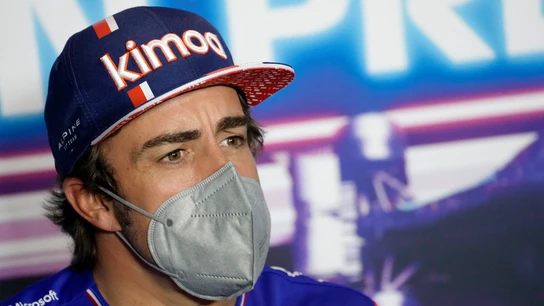 Fernando Alonso, piloto de Alpine Fernando Alonso, piloto de Alpine