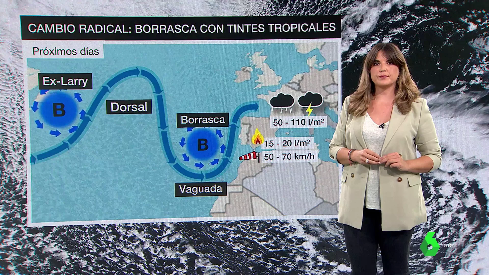 Vuelven las lluvias: la entrada de una borrasca atlántica trae chubascos y tormentas a casi toda la Península