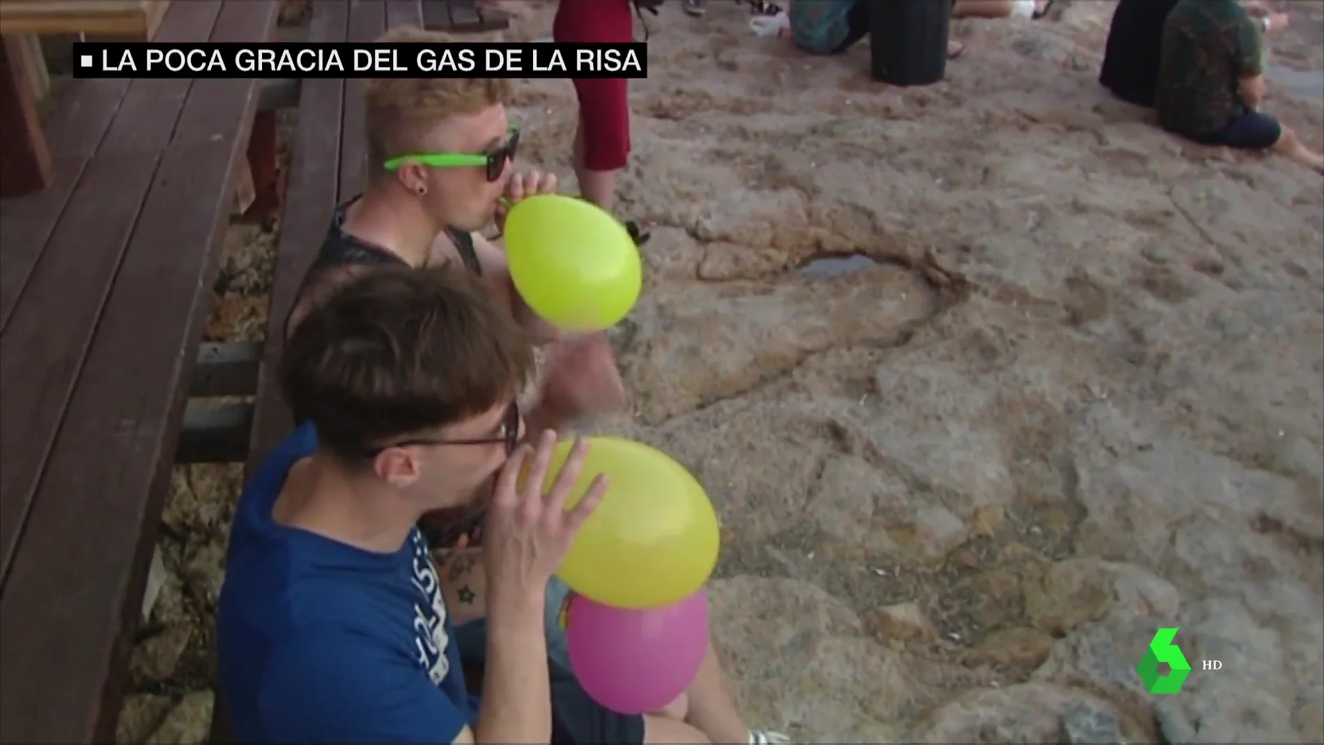 El peligro de los globos del 'gas de la risa' que proliferan en la noche de  Barcelona