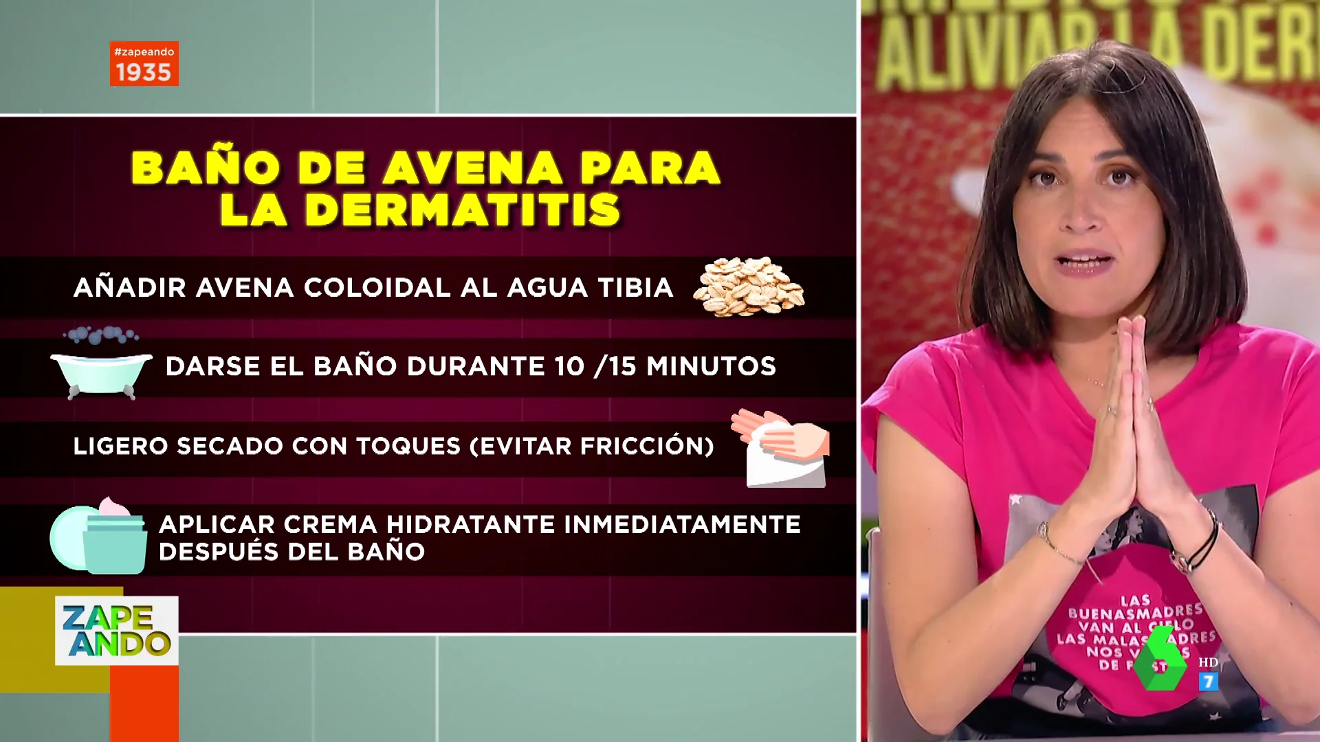 Baños de lejía o avena y emplastos de alquitrán: los remedios más locos contra la dermatitis