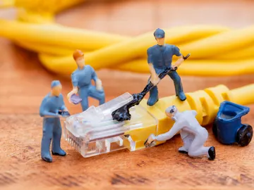 Trabajadores en miniatura Trabajadores en miniatura