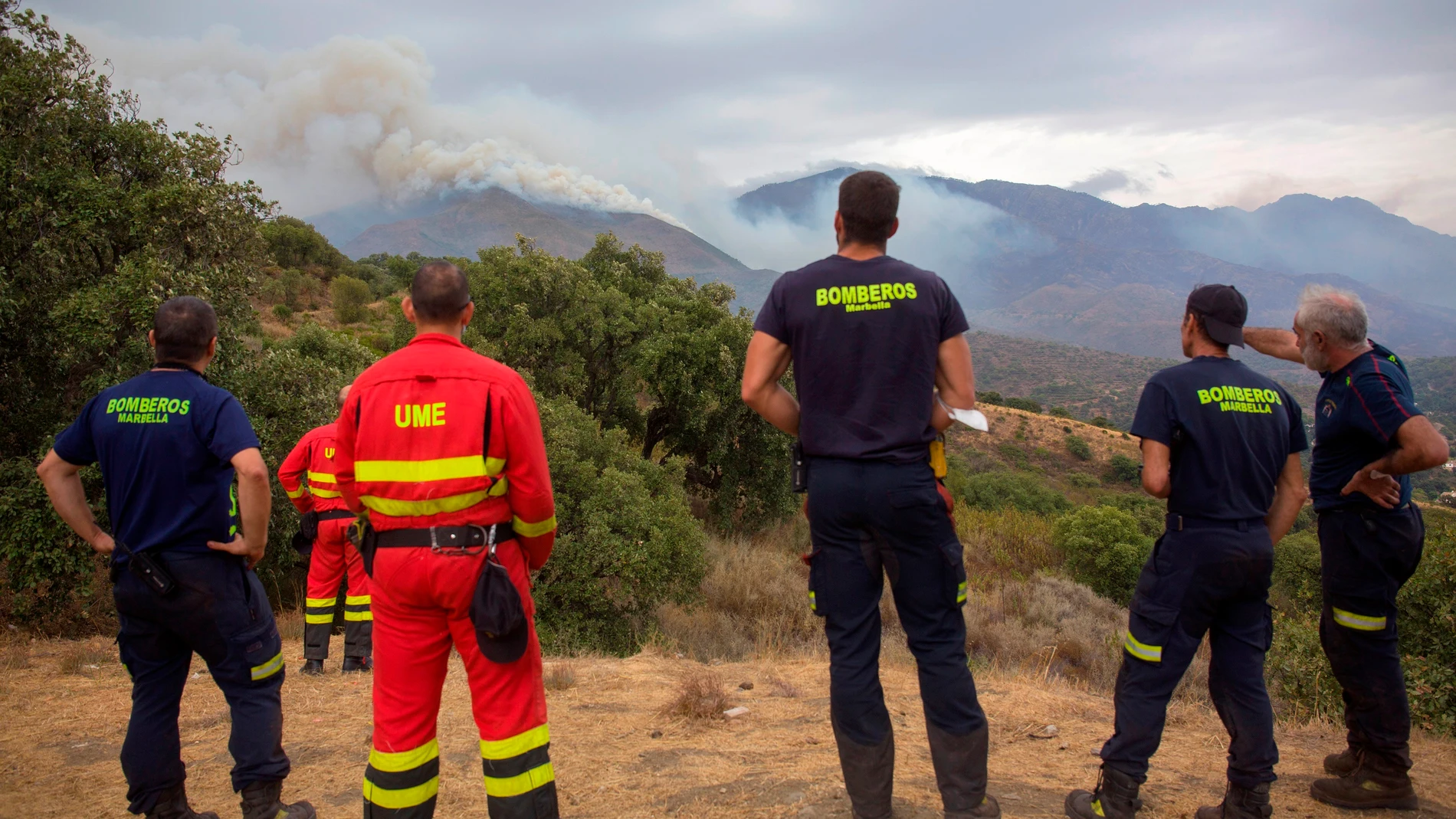 Controlado el incendio en Málaga: la lluvia impulsa las labores de extinción y 1.366 personas pueden volver a sus casas