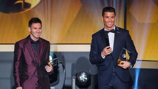 Leo Messi y Cristiano Ronaldo Leo Messi y Cristiano Ronaldo