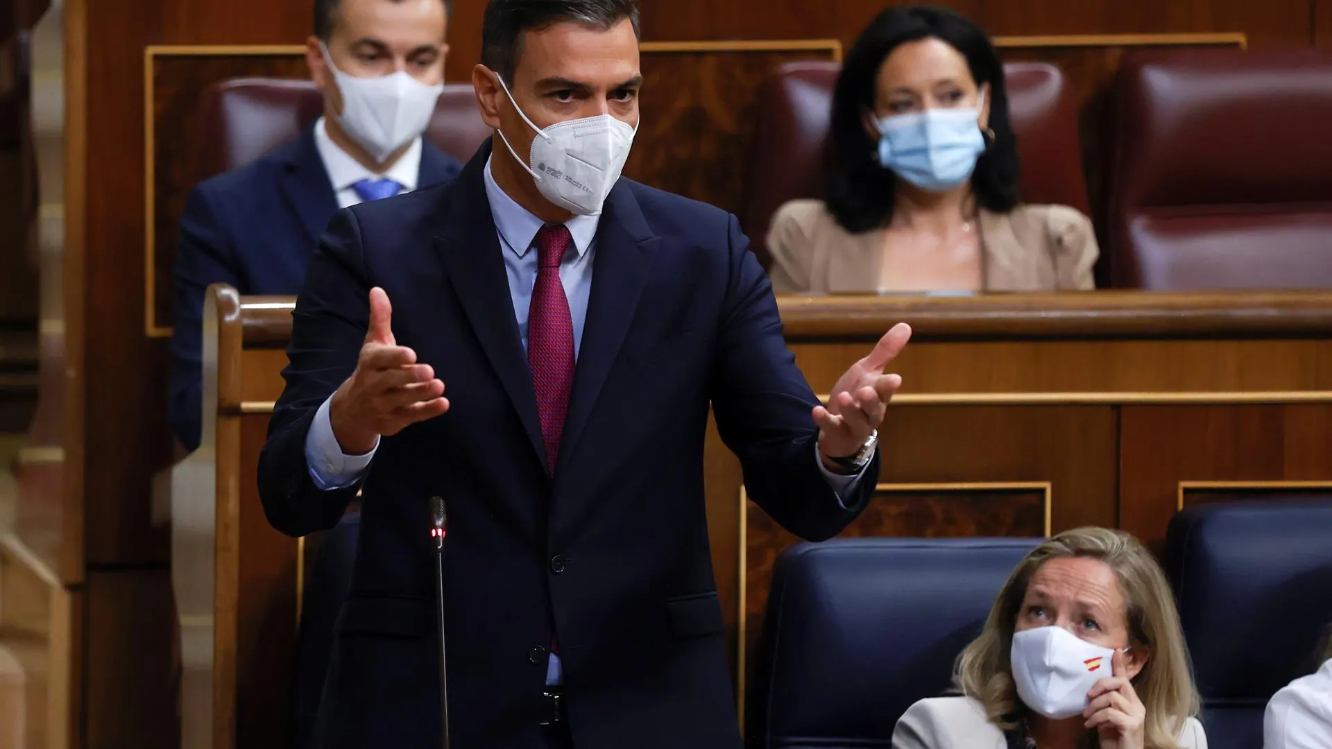 Pedro Sánchez en el Congreso