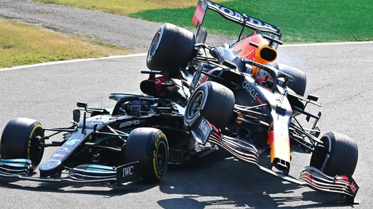 Max Verstappen y Lewis Hamilton Max Verstappen y Lewis Hamilton