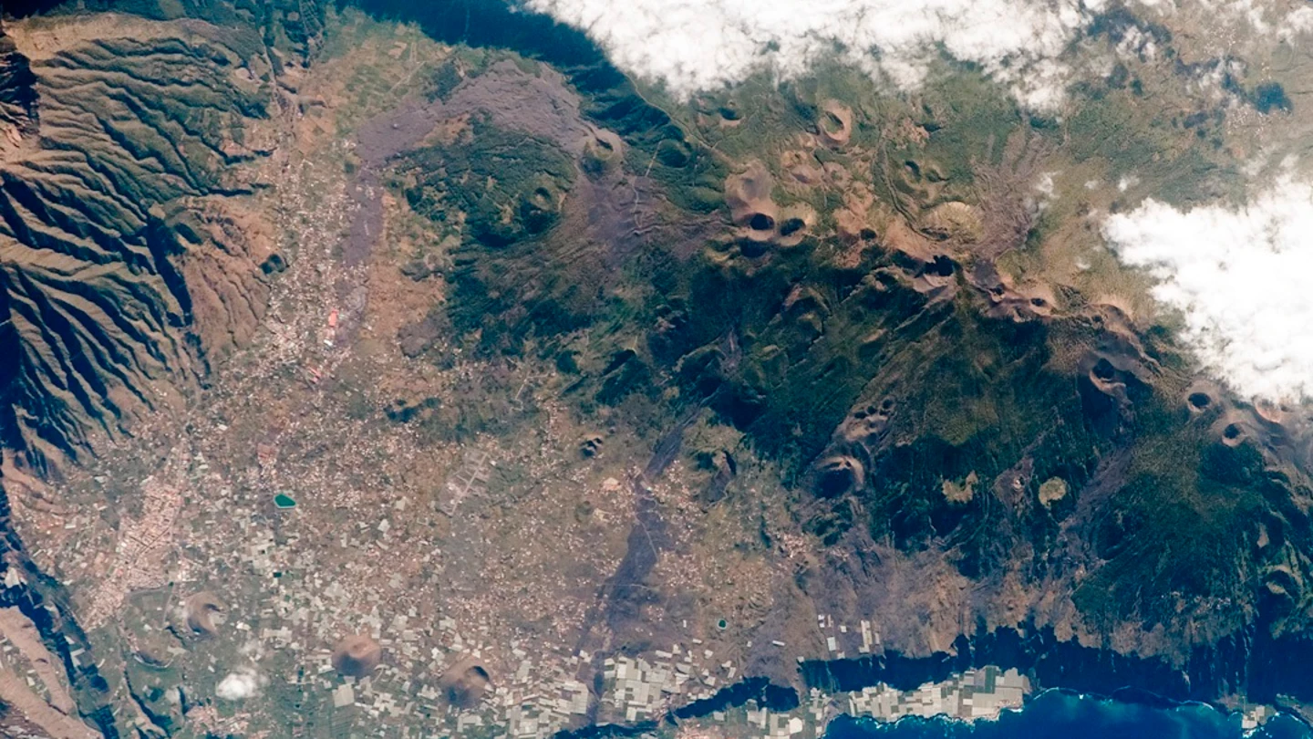 Imagen de la Cumbre Vieja Imagen de la Cumbre Vieja