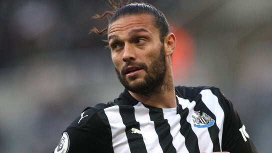 Andy Carroll, con el Newcastle