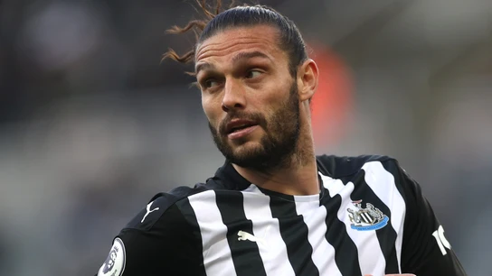 Andy Carroll, con el Newcastle Andy Carroll, con el Newcastle