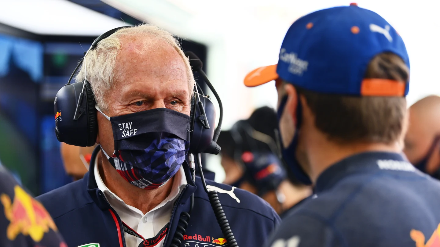 Helmut Marko y Max Verstappen Helmut Marko y Max Verstappen
