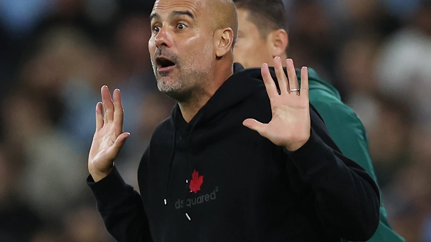 Guardiola, entrenador del Manchester City