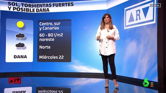 Sol, chubascos y tormentas en el último fin de semana del verano Sol, chubascos y tormentas en el último fin de semana del verano